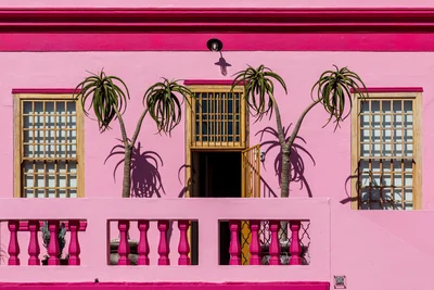 Painted houses on Wale Street in Bo-Kaap.