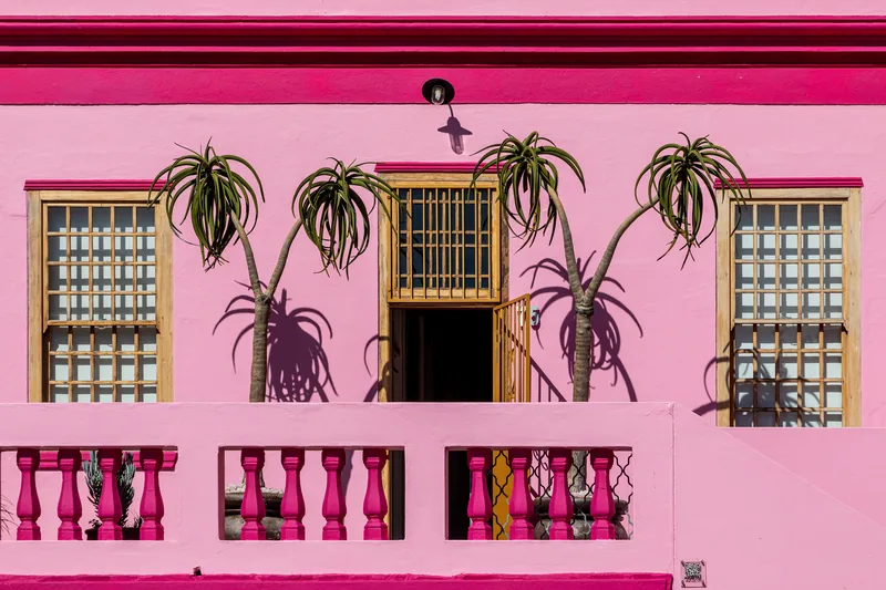Painted houses on Wale Street in Bo-Kaap.