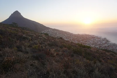 Signal Hill and the surrounding Cape Town landscape.